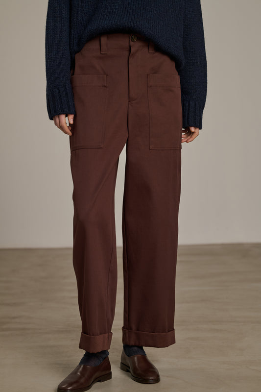 THABOR BROWN TROUSERS