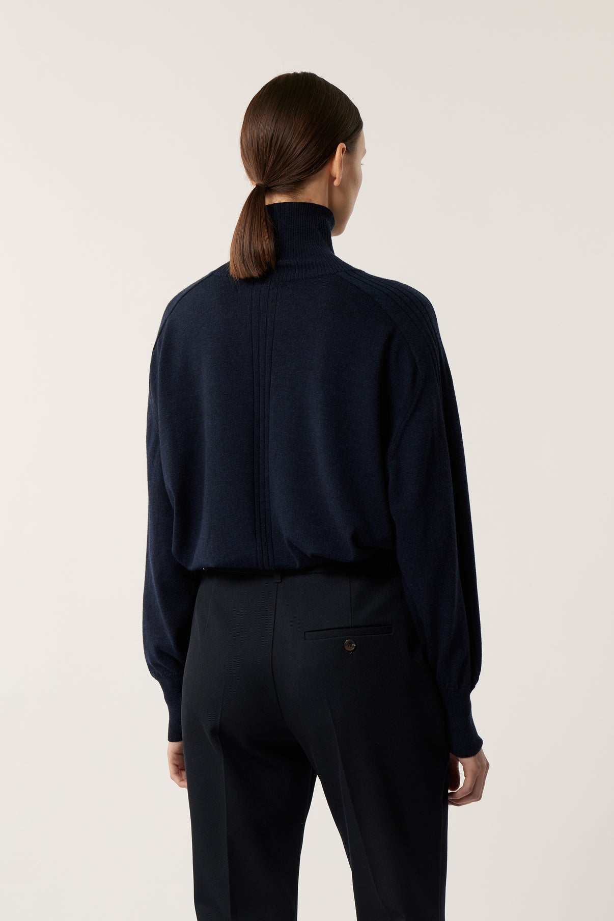 Pull Nord - Navy - Laine - Femme vue 4