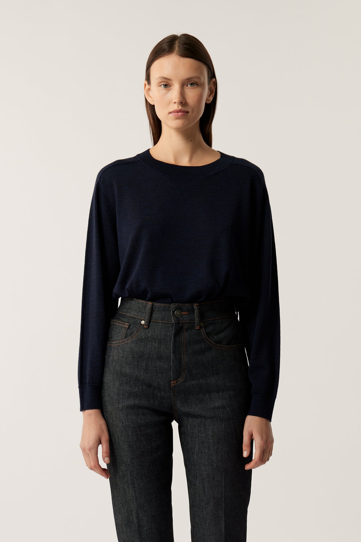 Pull Pio - Navy - Femme vue 2